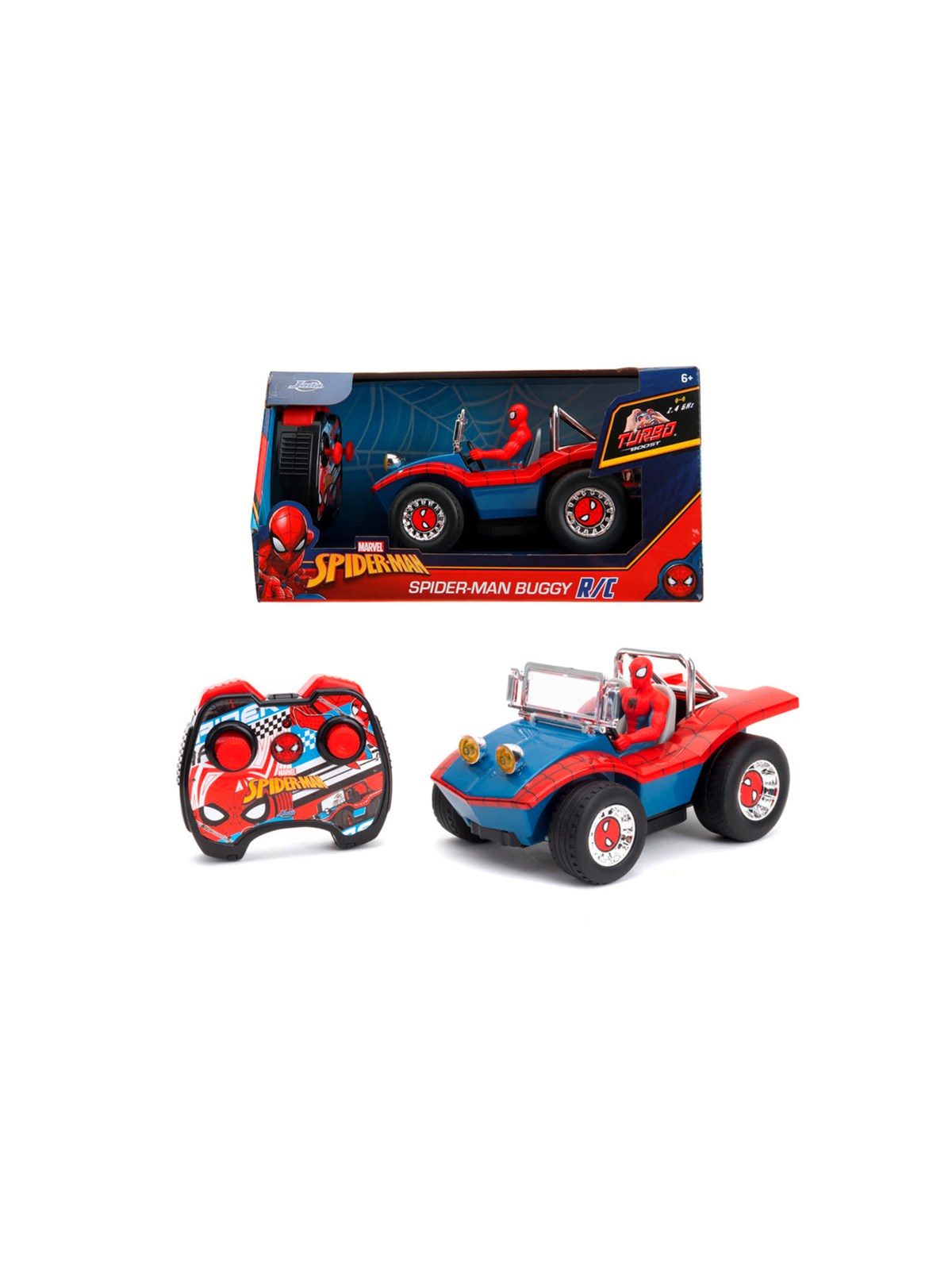 Jada Toys - RC Marvel Spider-Man Buggy 1:24