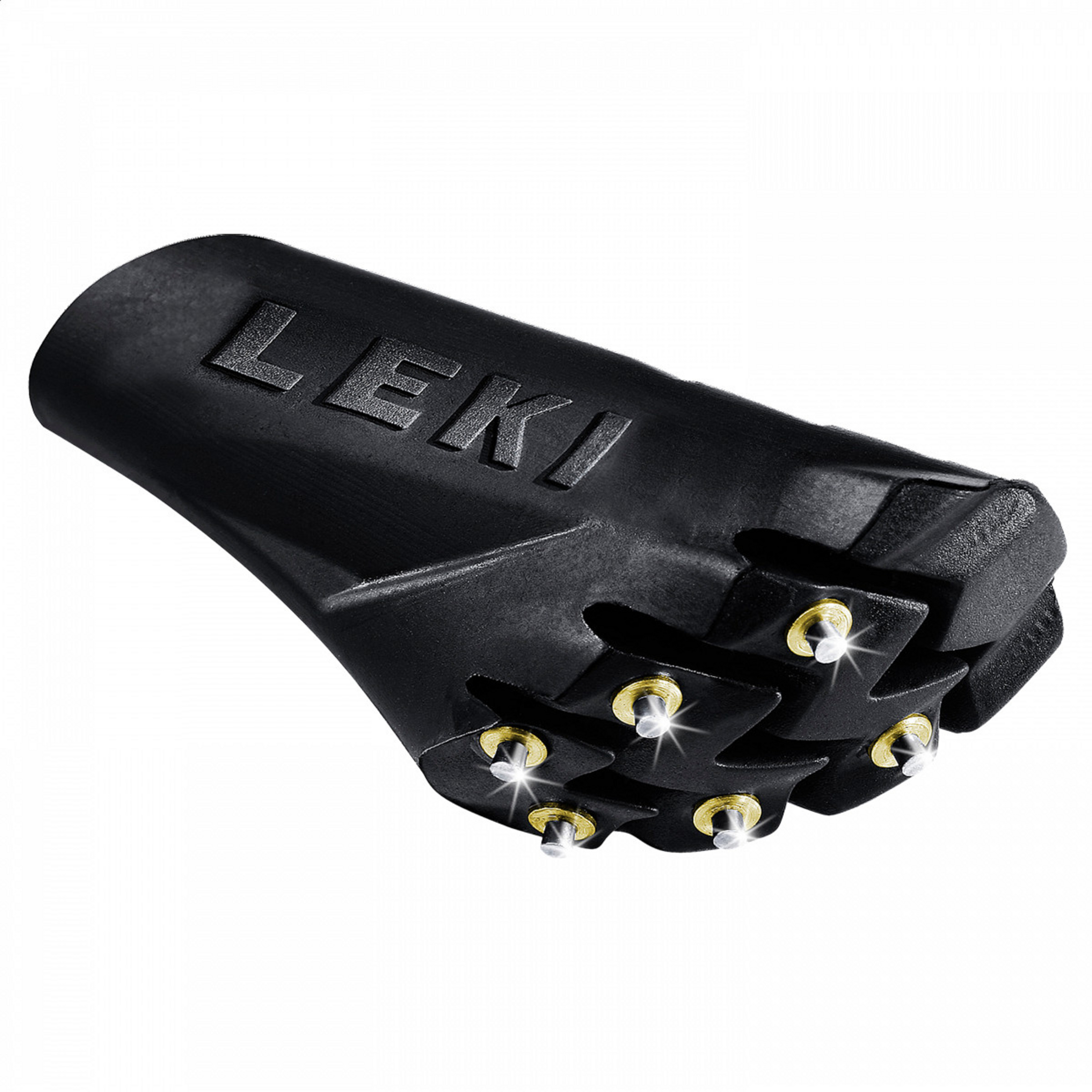 Leki Silent Spike Pad für Flex- und Speed Tip Stock-Zubehör schwarz Nordic Walking