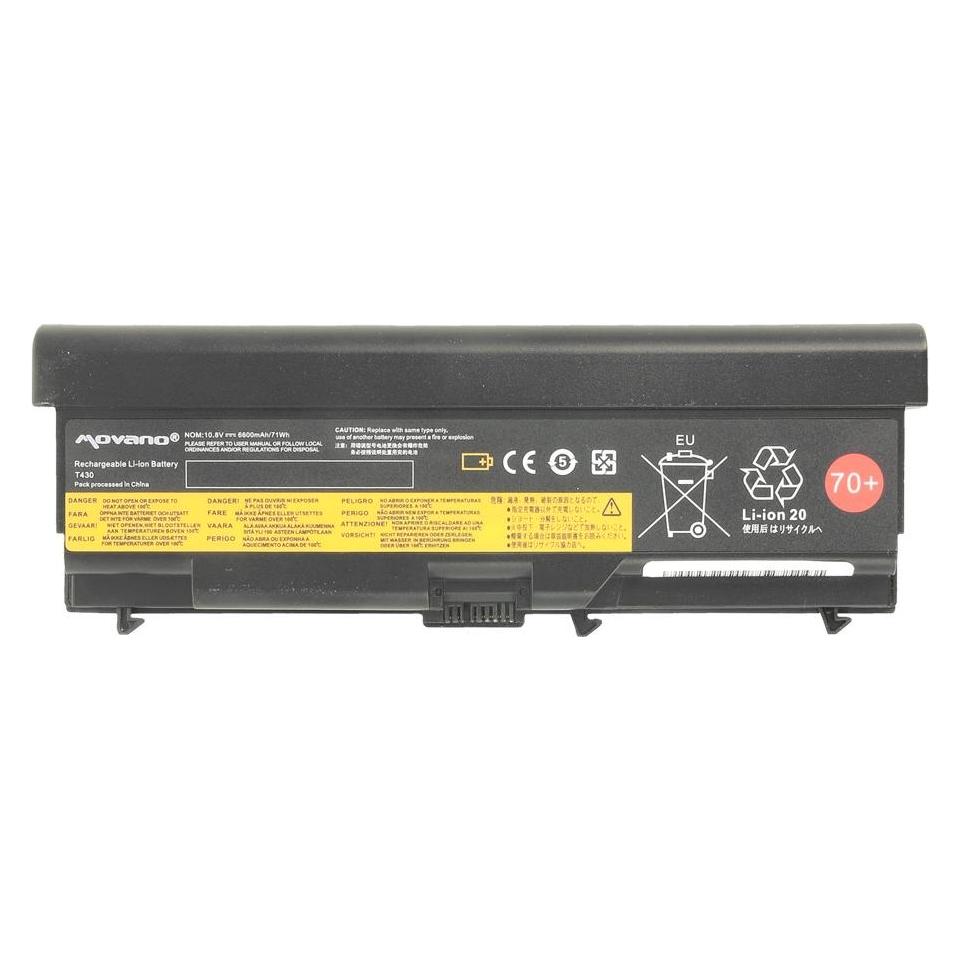 Lenovo Batterie Movano Thinkpad T430 T530 (BT (9 Zellen, 6600 mAh) (BT/LE-T430H)