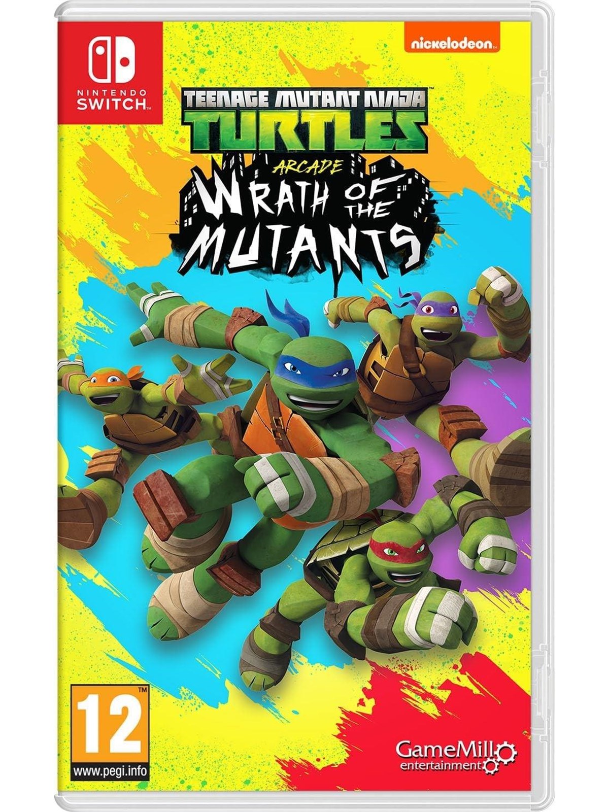 Teenage Mutant Ninja Turtles Arcade: Wrath of the Mutants - Nintendo Switch - Action - PEGI 12
