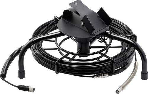 VOLTCRAFT BS-14mm/25m Endoskop-Sonde Sonden-Ø 14mm 25m Wasserdicht, Wechselbare Kamerasonde, Optionale Verlängerungen