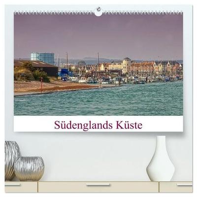 Südenglands Küste (hochwertiger Premium Wandkalender 2027 DIN A2 quer), Kunstdruck in Hochglanz