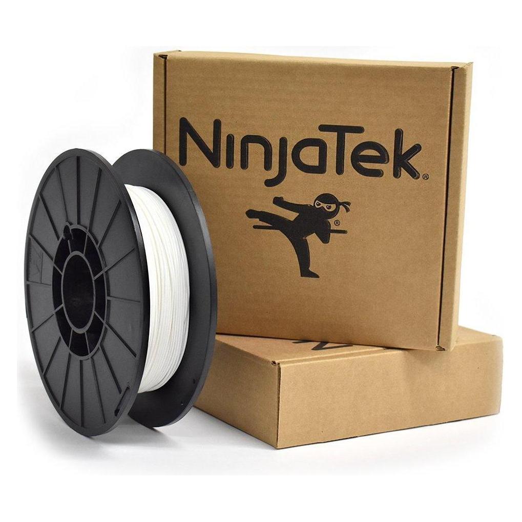 NinjaTek NinjaFlex Filament für 3D Drucker 1.75mm 500g Snow White (TPU, 500 g, 1.75 mm) (3DNF0017505)
