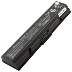 AccuCell Akku passend für Toshiba Satellite A200, A300, L200 (5200 mAh), Notebook Akku, Schwarz