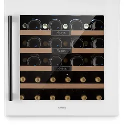 Vinsider 36 Built-In Uno Einbau-Weinkühlschrank 36 Flaschen 92 Ltr Edelstahl Quartz 36 Flaschen/ 1 Zone