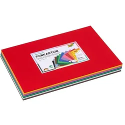 folia Tonpapier DIN A6, farbsortiert 180 g/m2