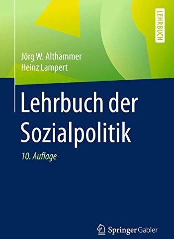 Jörg Althammer - Lehrbuch der Sozialpolitik (Springer-Lehrbuch) - Preis vom 30.09.2026 09:01:18 h