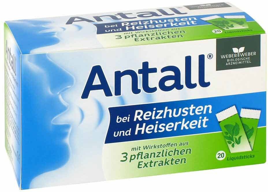 Antall bei Reizhusten und Heiserkeit Liquidsticks 20X5g