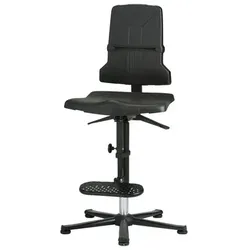 Arbeitsstuhl Sintec 3 mit Gleiter, ESD, Permanentkontakt