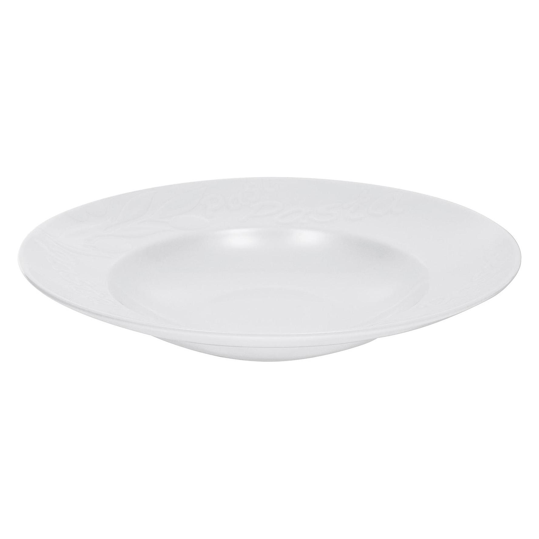 CreaTable Pastateller Olive 30cm weiss (6x, 30 cm) (CREATABLE) Mindestbestellmenge: 6 Stück