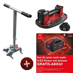 Flex Akku-Vakuumheber VLP 18.0 C 18V 531330 + Handtragegriff VLP-HCH SOLO 534761