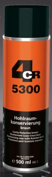 4cr Hohlraumkonservierung Braun Spray (500 Ml) 5300.0500 0.5l