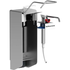 CWS Seifenspender MediLine Universalspender 500, zur Wandmontage, Aluminium, silber, 500ml