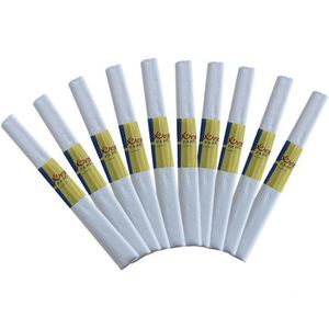 Werola Krepppapier 794039100 Feinkrepp, weiß, 50 x 250cm, 31 g/m², 10 Rollen