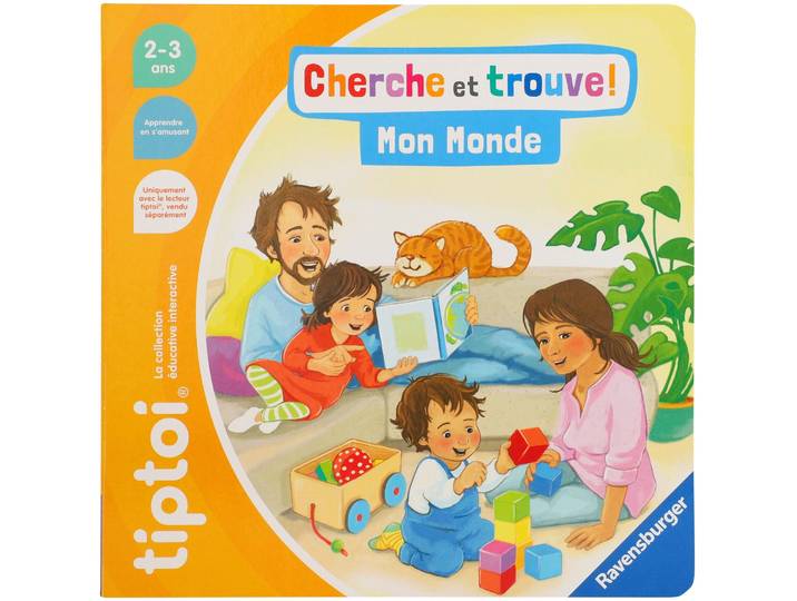 tiptoi® Cherche et Trouve Mon Monde (Französisch) 2+ Jahre