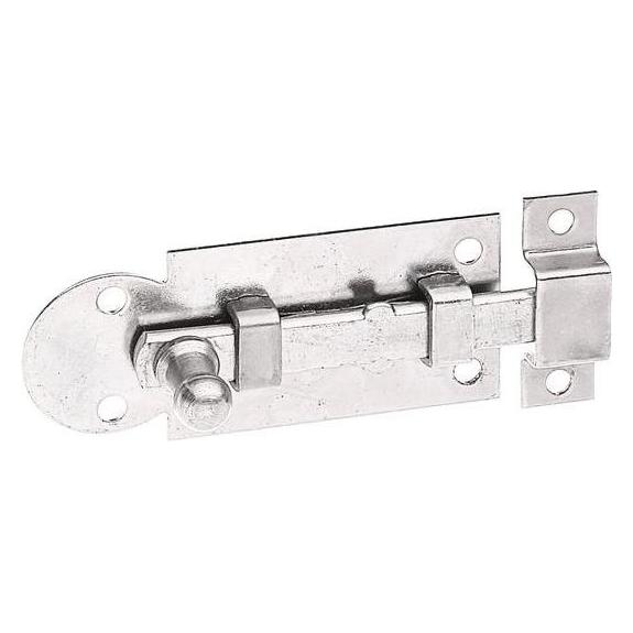 GAH Fensterriegel Länge 61 mm Breite 26 mm Form gerade Stahl galvanisch gelb verzinkt Ausschub 13,5 mm (10 Stk.) (113001)
