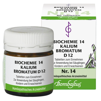 Bombastus-Werke AG BIOCHEMIE 14 Kalium bromatum D 12 Tabletten 80 St 04324691