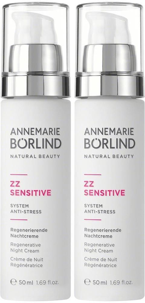 ANNEMARIE BÖRLIND Börlind ZZ Sensitive Nachtcreme regenerierend 2x 2x50 ml
