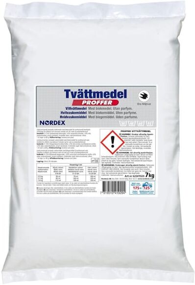 TvÃ¤ttmedel Proffer vitt, 7kg