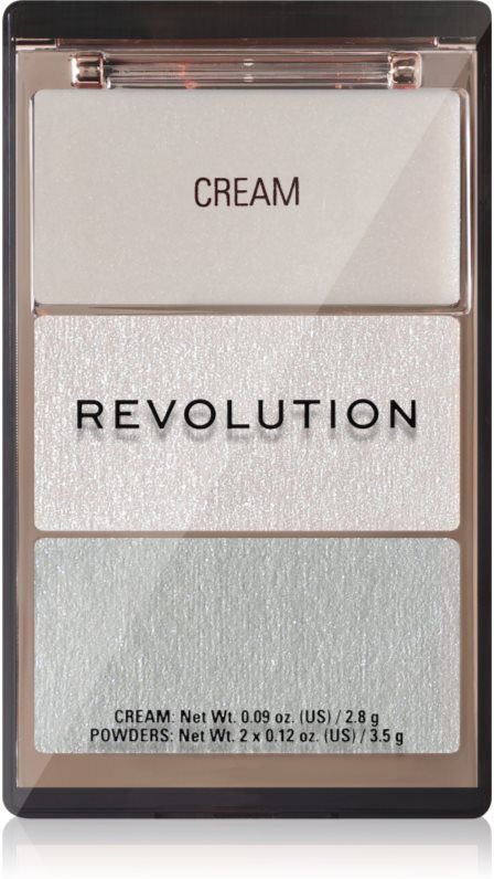 Revolution Highlight Icon Palette highlighting palette shade White Wishes 1 pc
