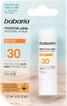Babaria Aloe Lip Balm SPF 30 5.7 ml