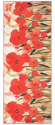 Liora Manne Lush Decor Impressions Poppies Indoor/Outdoor Mat