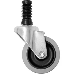TTS 00003484 Lenkrolle 50 mm Profilbreite 18 mm, Gestell aus Metall