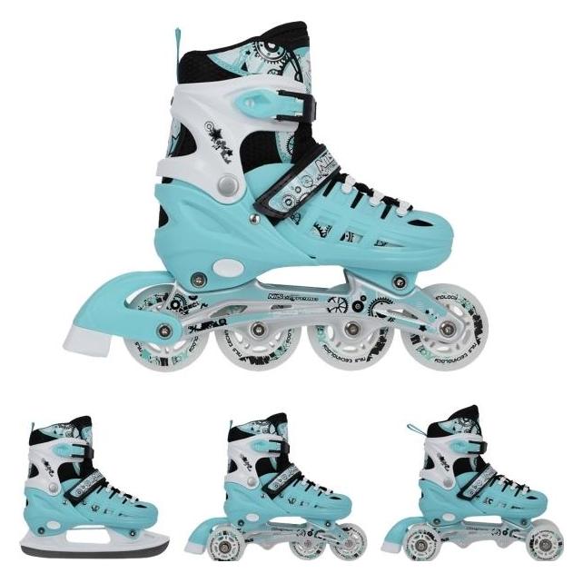 Nils Rollschuhe Extreme NH10905 Farbe mint - PU80 mm/82A (L 39-42) (39) (16-25-028)