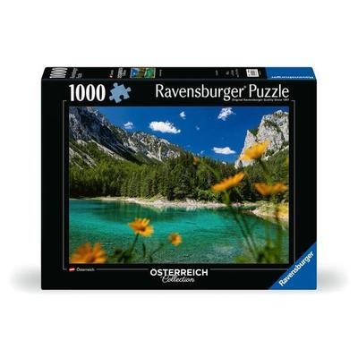 Erwachsenenpuzzle 1000 Teile - Grüner See bei Tragöß