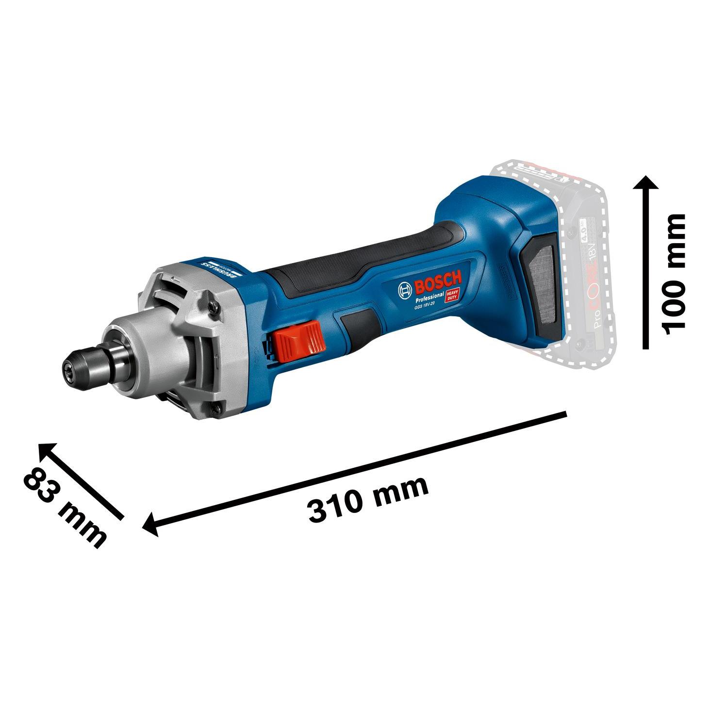 Bosch Professional GGS 18V-20 (Geradschleifer) (06019B5401)