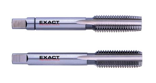 Exact 00493 Handgewindebohrer-Set 2teilig metrisch fein Mf15 1.5mm Rechtsschneidend DIN 2181 HSS 1 Set
