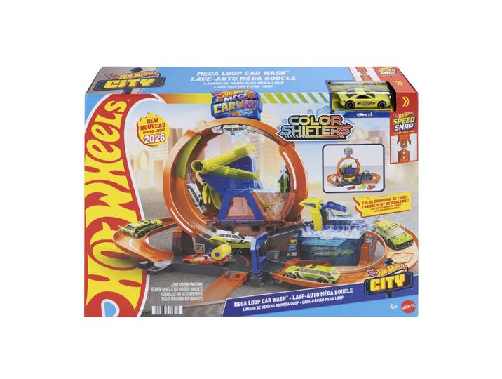 Hot Wheels City Mega Loop Autowaschanlage