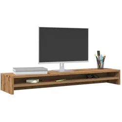 vidaXL Berenes, Monitor Erhöhung, Braun