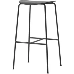 &Tradition Pavilion AV38 Barhocker, höhe 79 cm, eiche schwarz lackiert