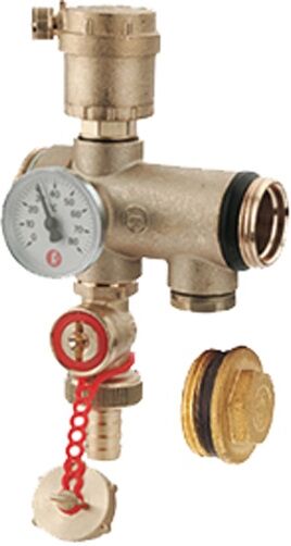 Raccord intermédiaire bouchon de terminaison auto-étanche GIACOMINI R554DY005