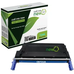 callmenew HP C9721A Toner – cyan – Alternativprodukt