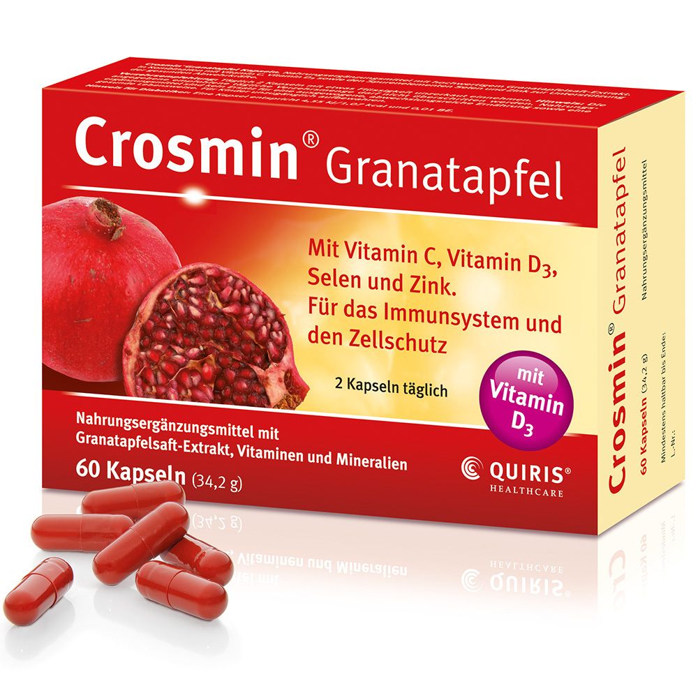 Crosmin Granatapfel Kapseln 60 St