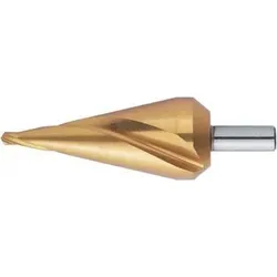 FORMAT Blechschälbohrer 5-20,0mm spiralgenutet TiN