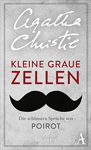 Agatha Christie - Kleine graue Zellen: Die schönsten Sprüche von Poirot - Preis vom 18.10.2026 19:22:15 h