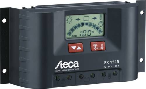 Steca PR 1515 Laderegler PWM 12 V, 24V 15A