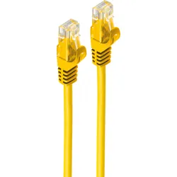 SHVP BS08-35042 - 3 m Patchkabel - Cat.7-Rohkabel gelb