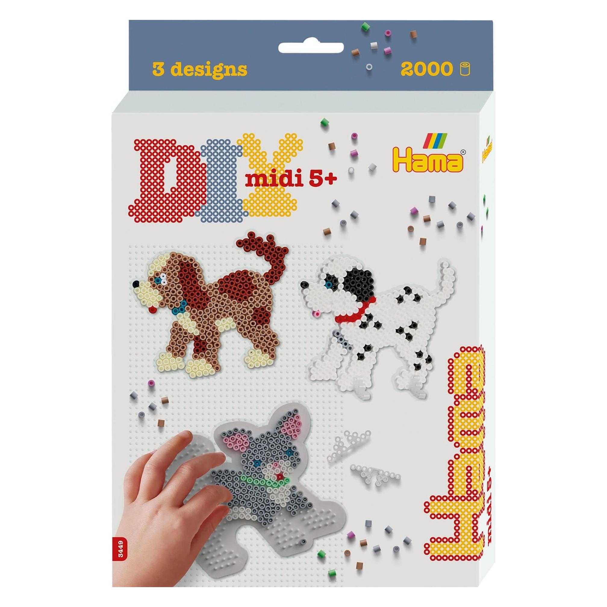 Hama Geschenkp. Hund und Katze 2000 St. (3449)