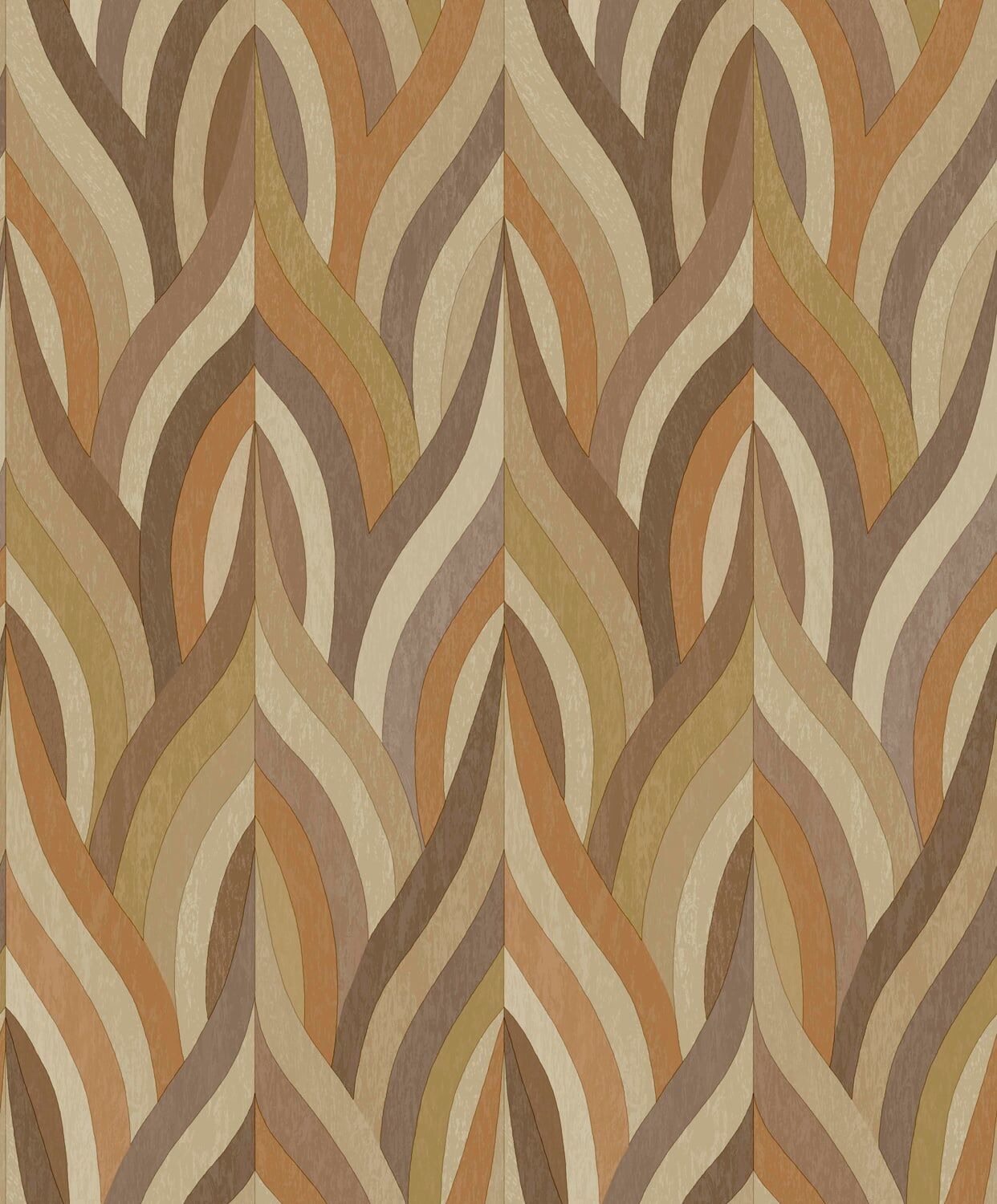 Holden FC Arabesque- Arabesque Orange/Mocha - 36373   5022976363731   Behang