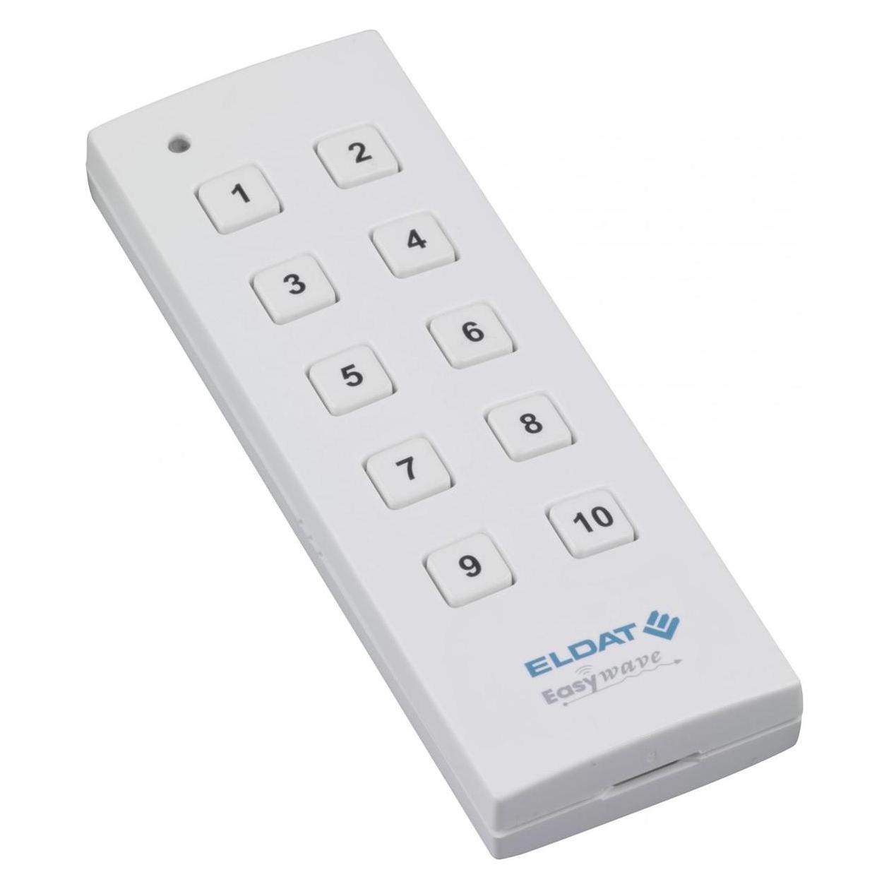 Eldat Handsender RT34-5010E-01-0 10 - Kanal, signalweiss RAL9003 (Radio Frequency (RF)) (RT34E5010-01-02K)