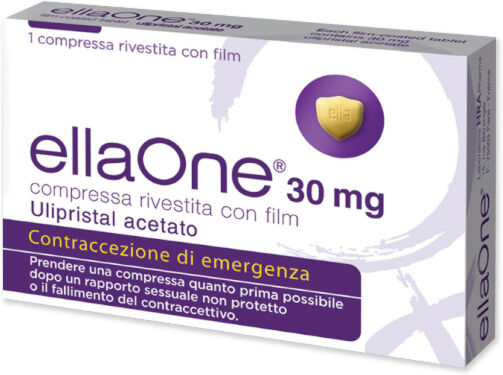 New Pharmashop Contraccezione Di Emergenza Ellaone 30mg Compressa Rivestita
