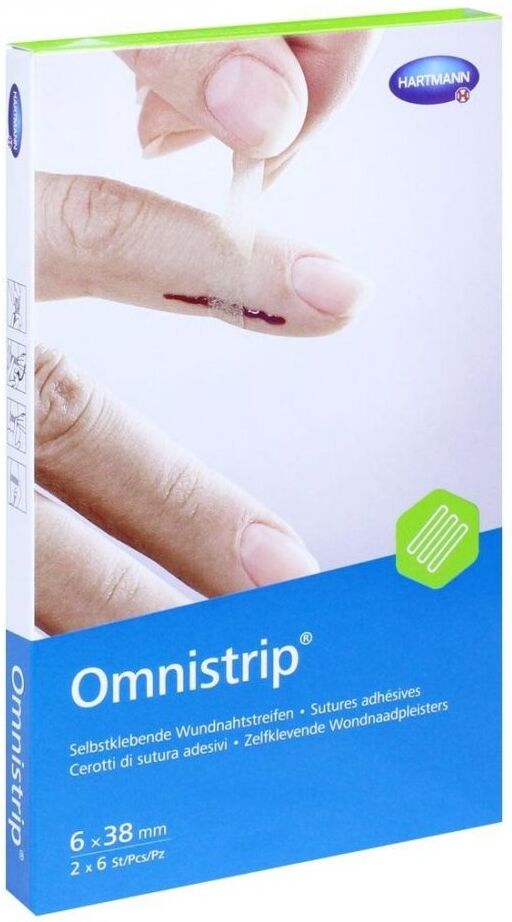 Omnistrip Wundnahtstreifen 6x38 mm