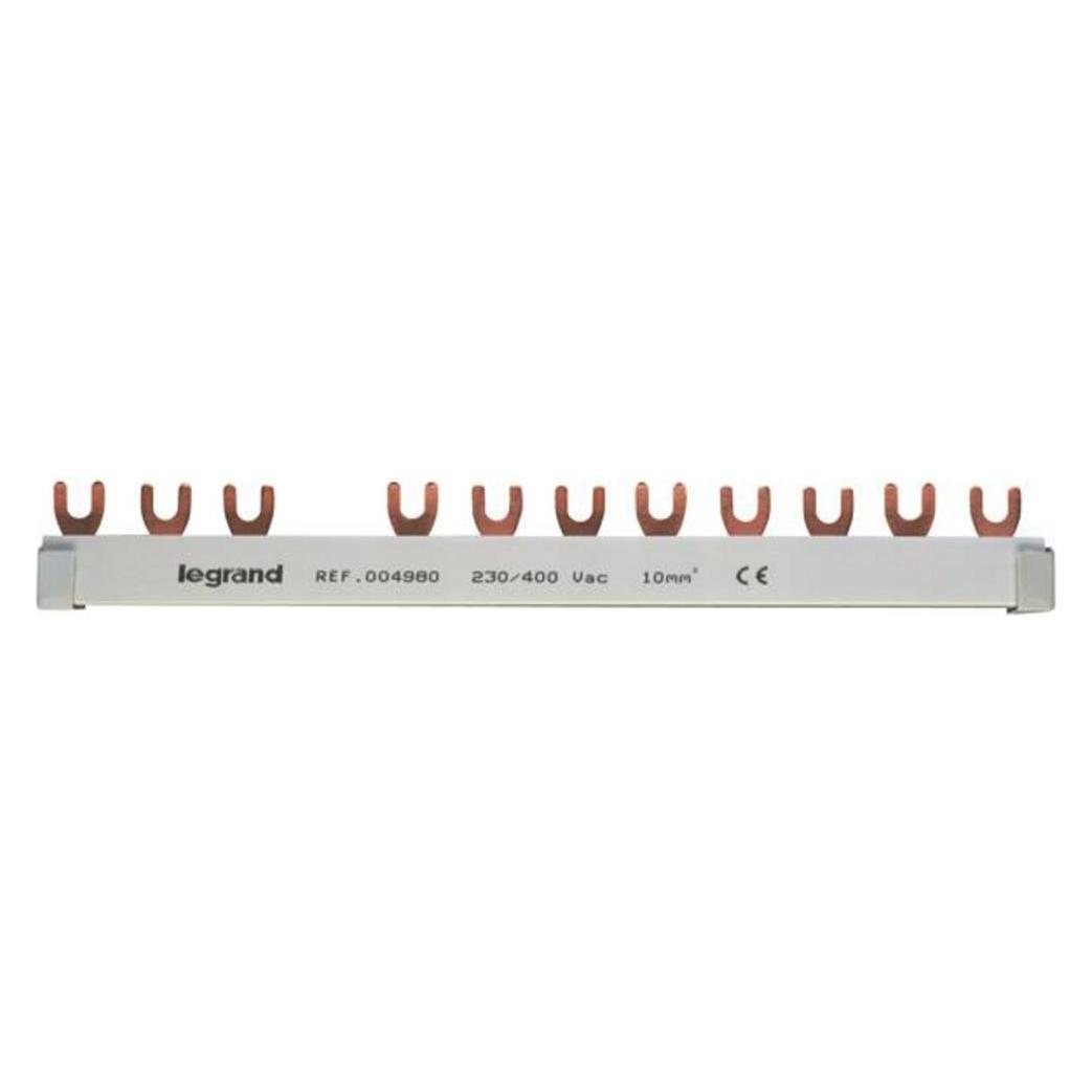 Legrand Gabelkammschiene 3P1FI+8L10 (004980)