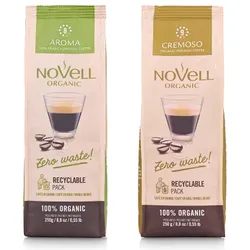 NOVELL Zero Waste Kaffee-Probierpaket (2x 250g) - Novell Herstellergarantie, kostenlose Beratung