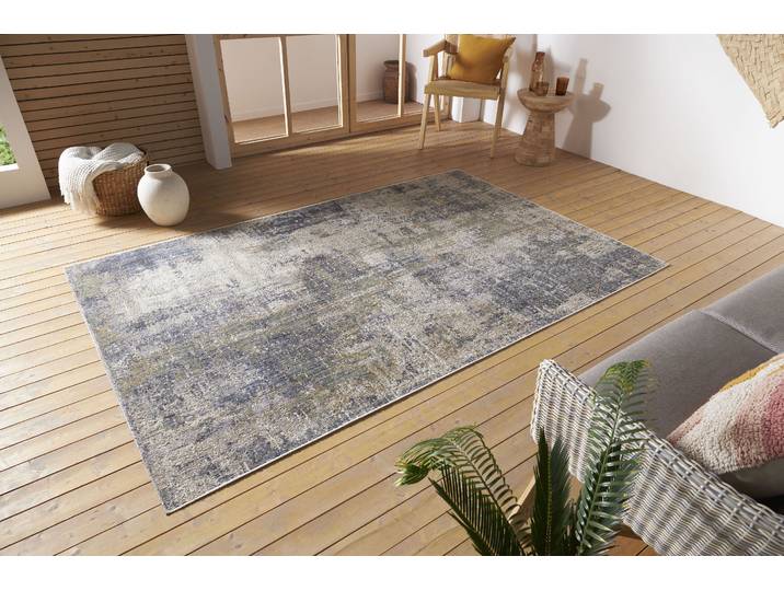 HANSE Home Gizeh rechteckig 3 mm Höhe In-& Outdoor, Läufer, Wetterfest, Balkon, Wohnzimmer, Orient