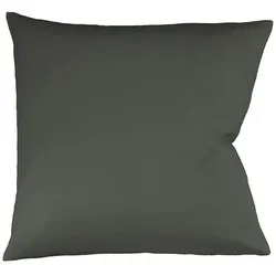 fleuresse Jersey-Kissenbezug Jersey 40 x cm Grau Anthrazit